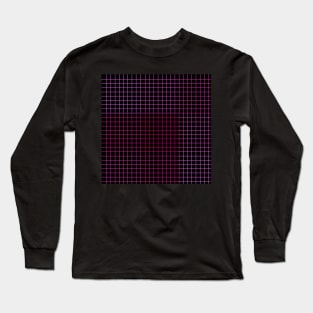 Geometric Retro Bright Colors Square Long Sleeve T-Shirt